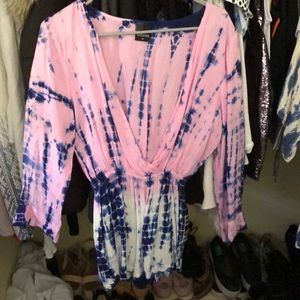 Tie-dye romper